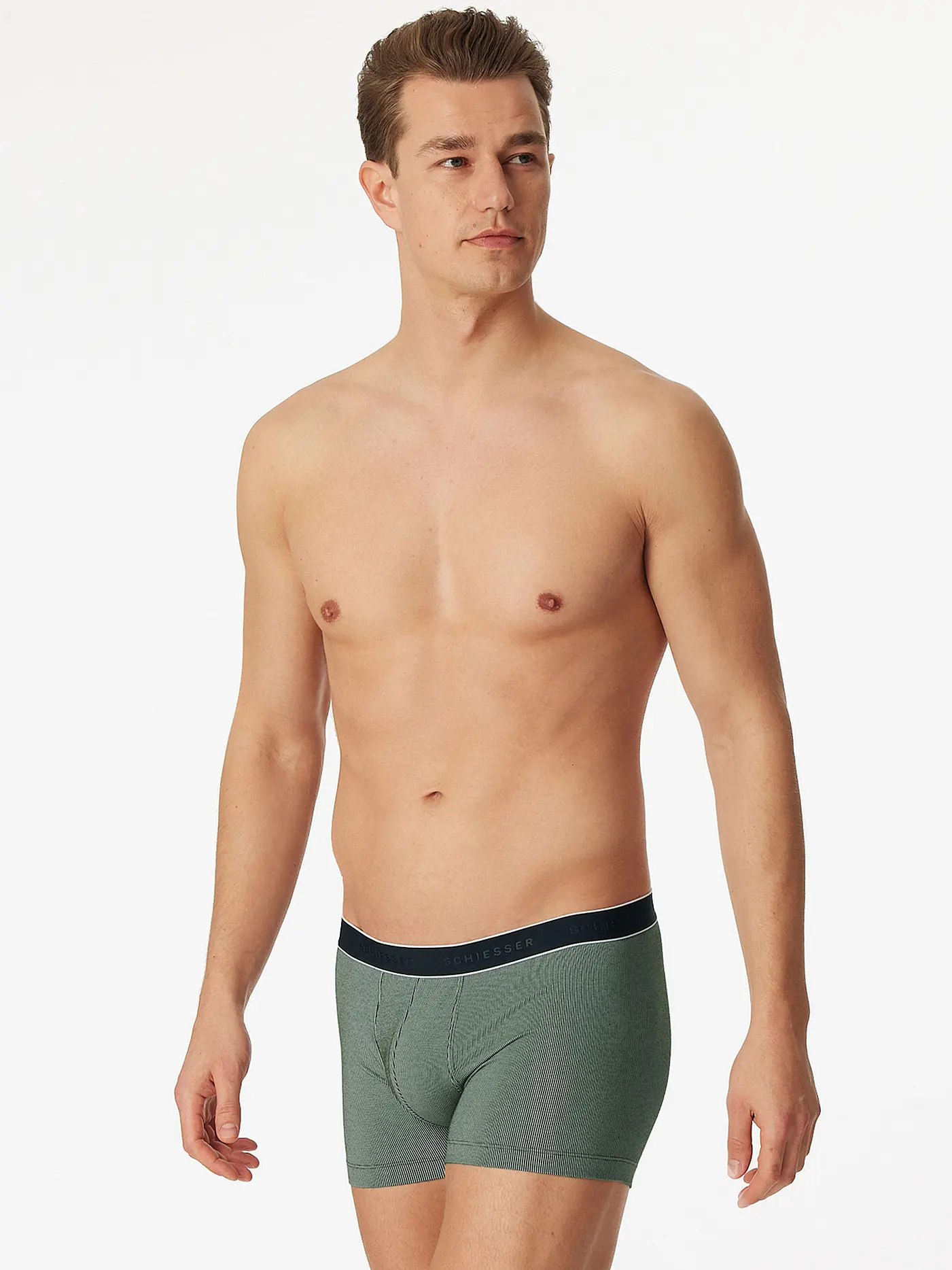 SCHIESSER | Pants navy | dunkelgrün